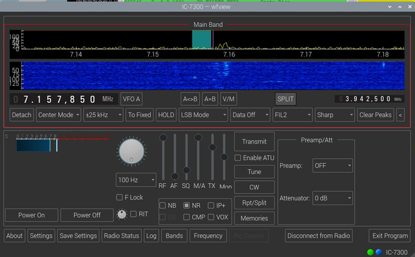Remote operation and a unexpected QSO with Thailand